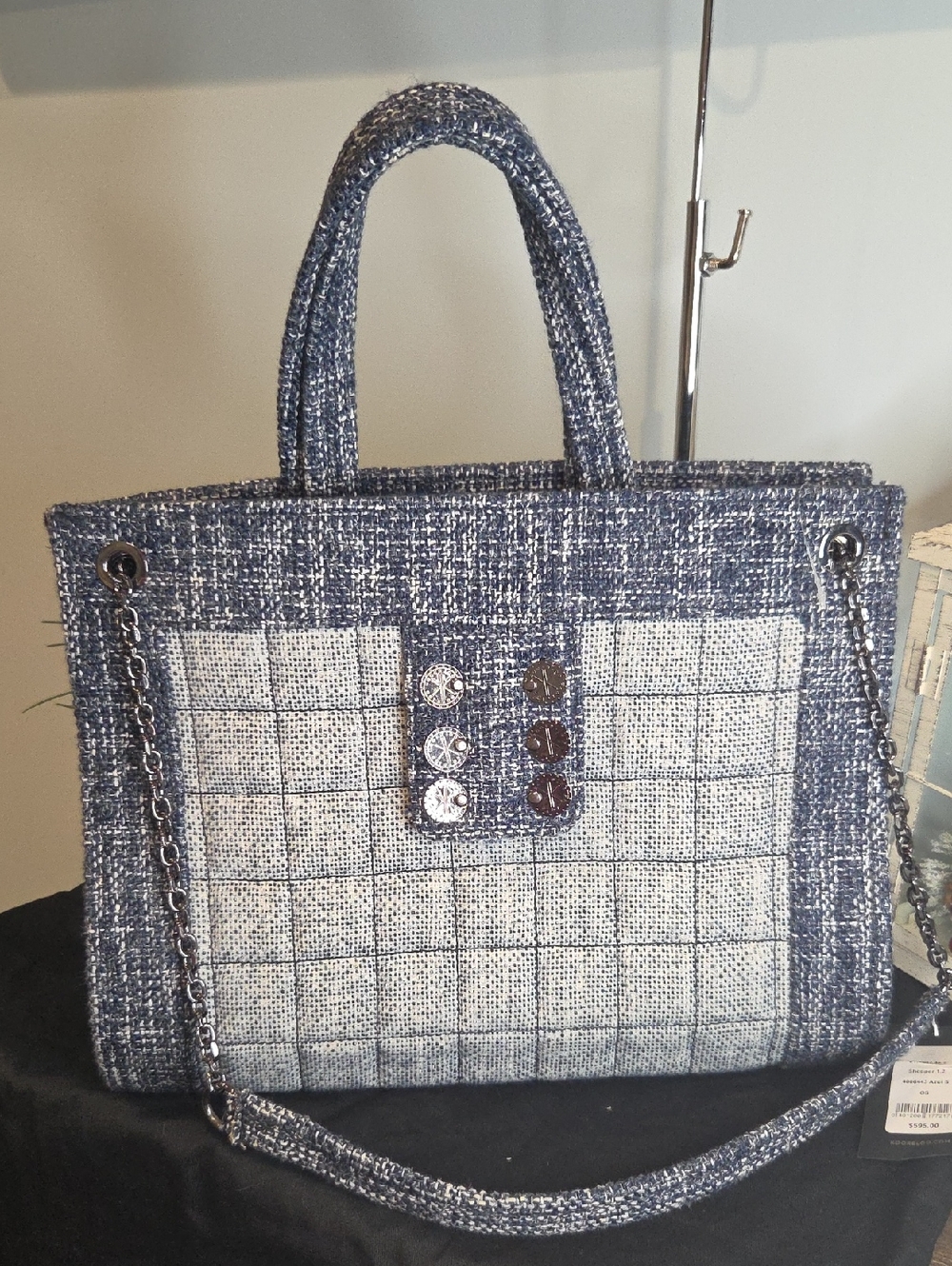 Kooreloo Large Denim Tote - Picture 2 of 6
